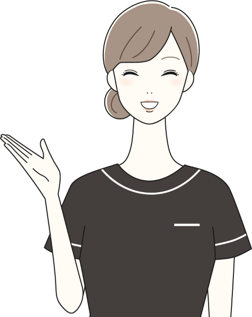 サロンスタッフの女性
